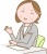 接客・説明をする女性