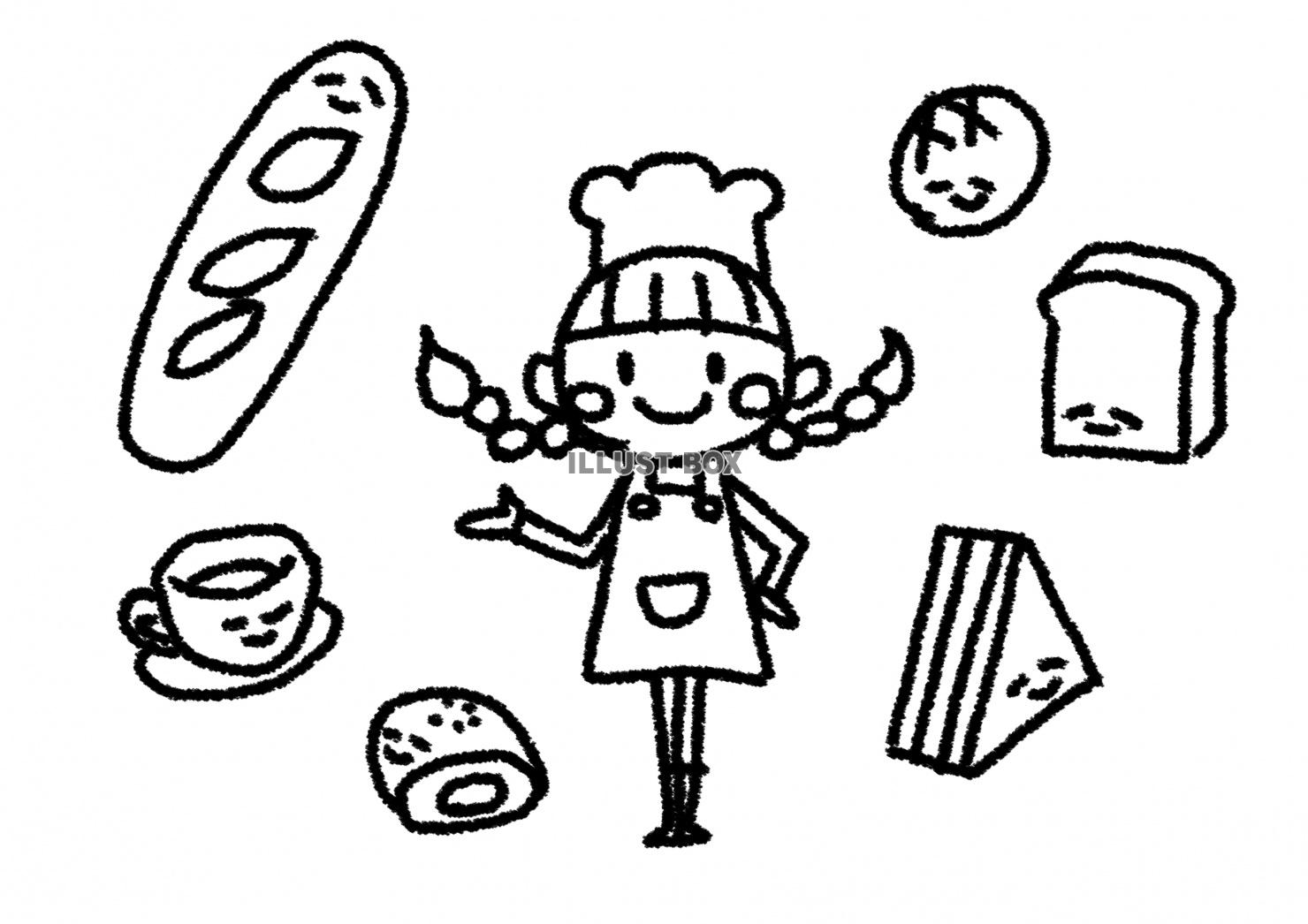 パン屋さん イラスト無料