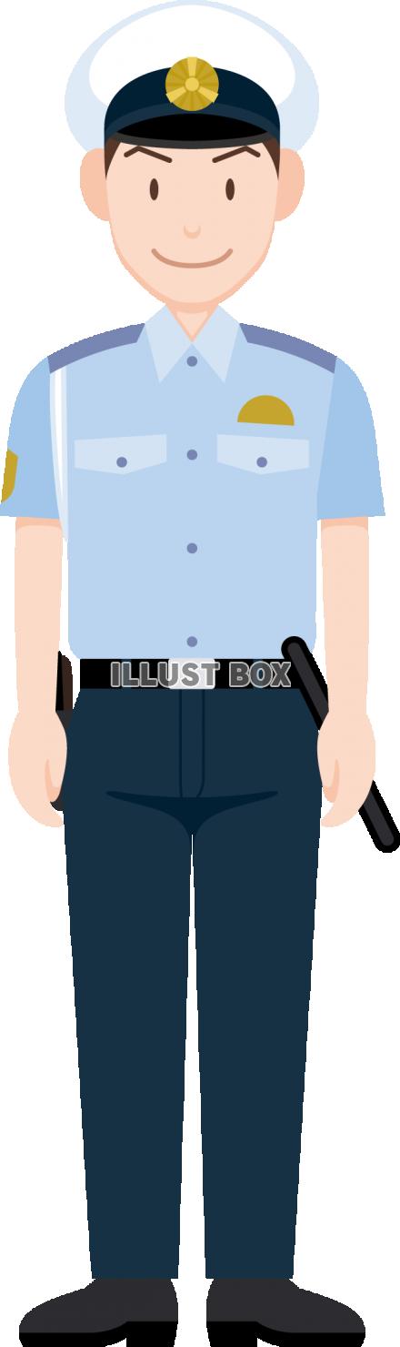 警官 イラスト無料