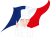 シェフ　フランス国旗　フレンチ