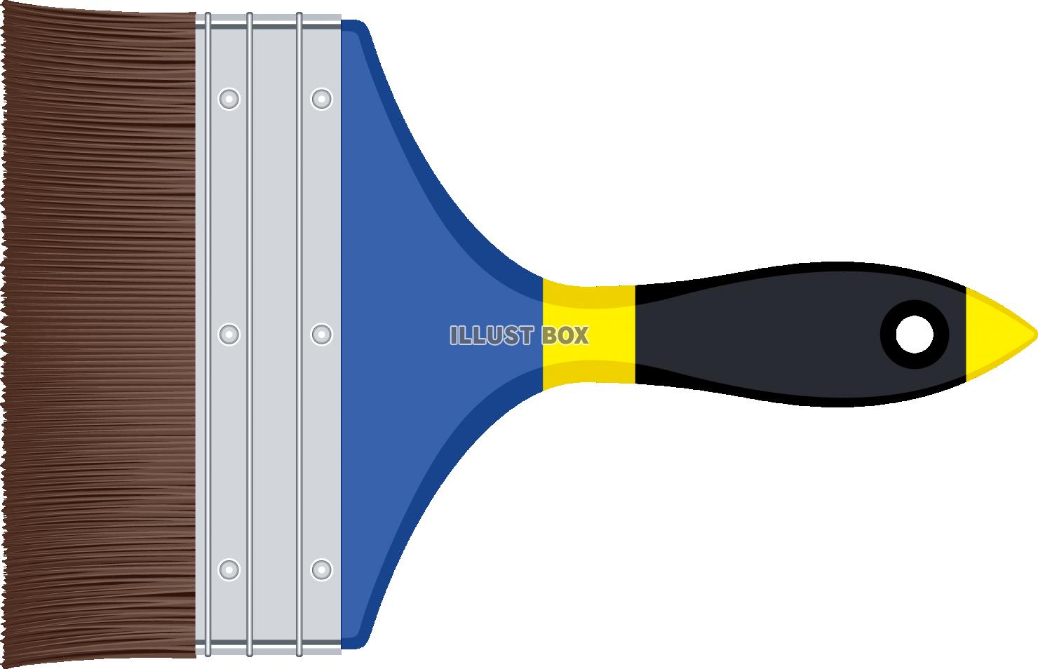 無料イラスト 刷毛