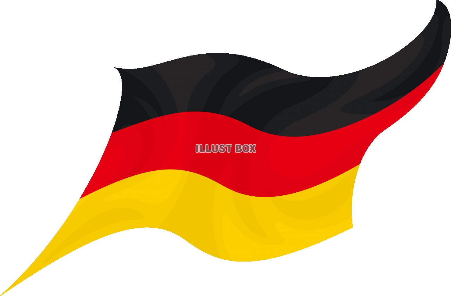 無料イラスト 国旗 ドイツ