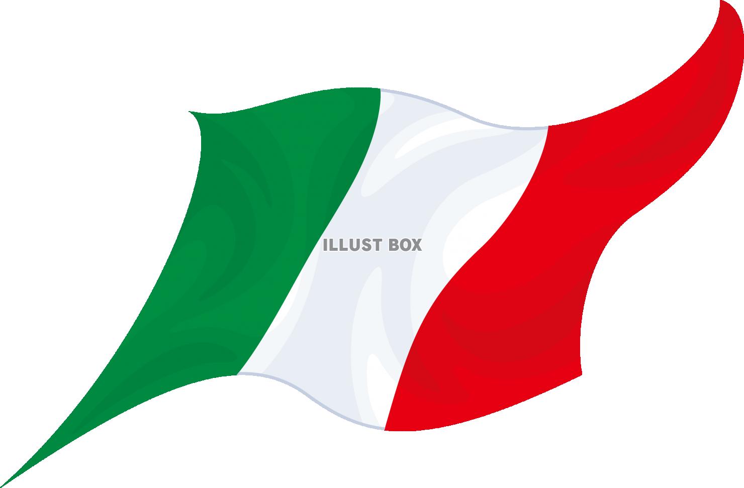 国旗　イタリア　トリコローレ