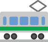 電車 交通手段 アイコン マーク