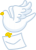 鳩　手紙　伝書鳩　お知らせ