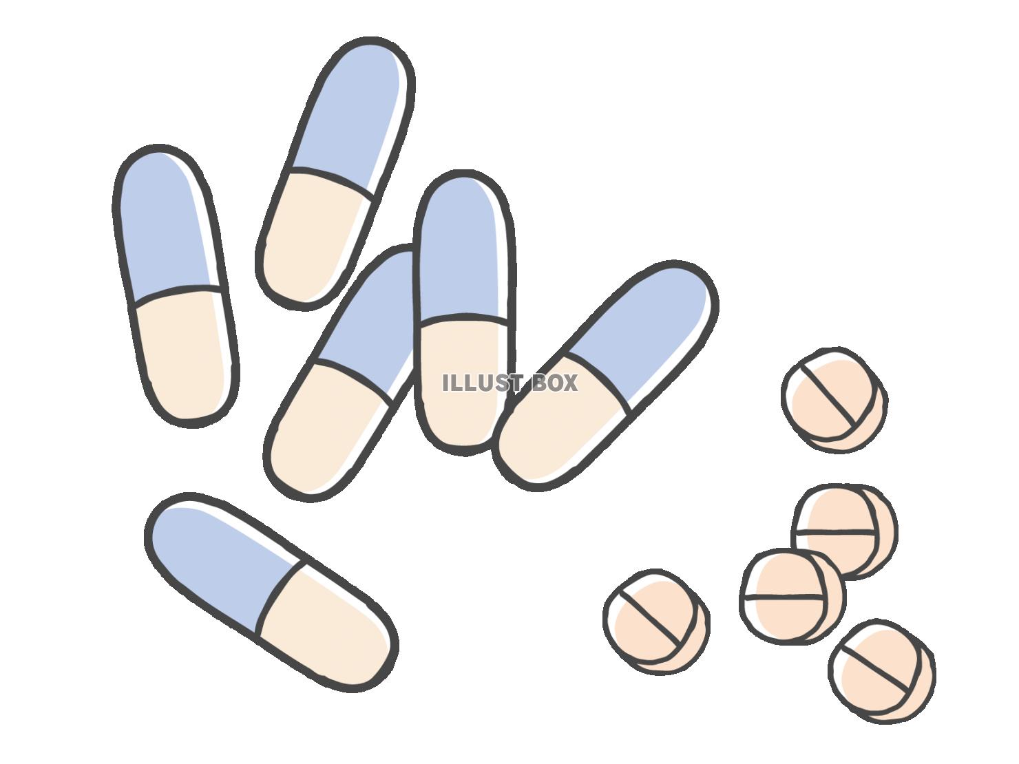 薬 イラスト無料