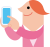 ビジネスウーマン　横顔　スマホ　操作