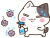消毒スプレー＜ぶち猫にゃんこ＞