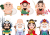 七福神　キャラクター　セット　福の神