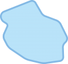 東京23区　シンプルな地図　杉並区
