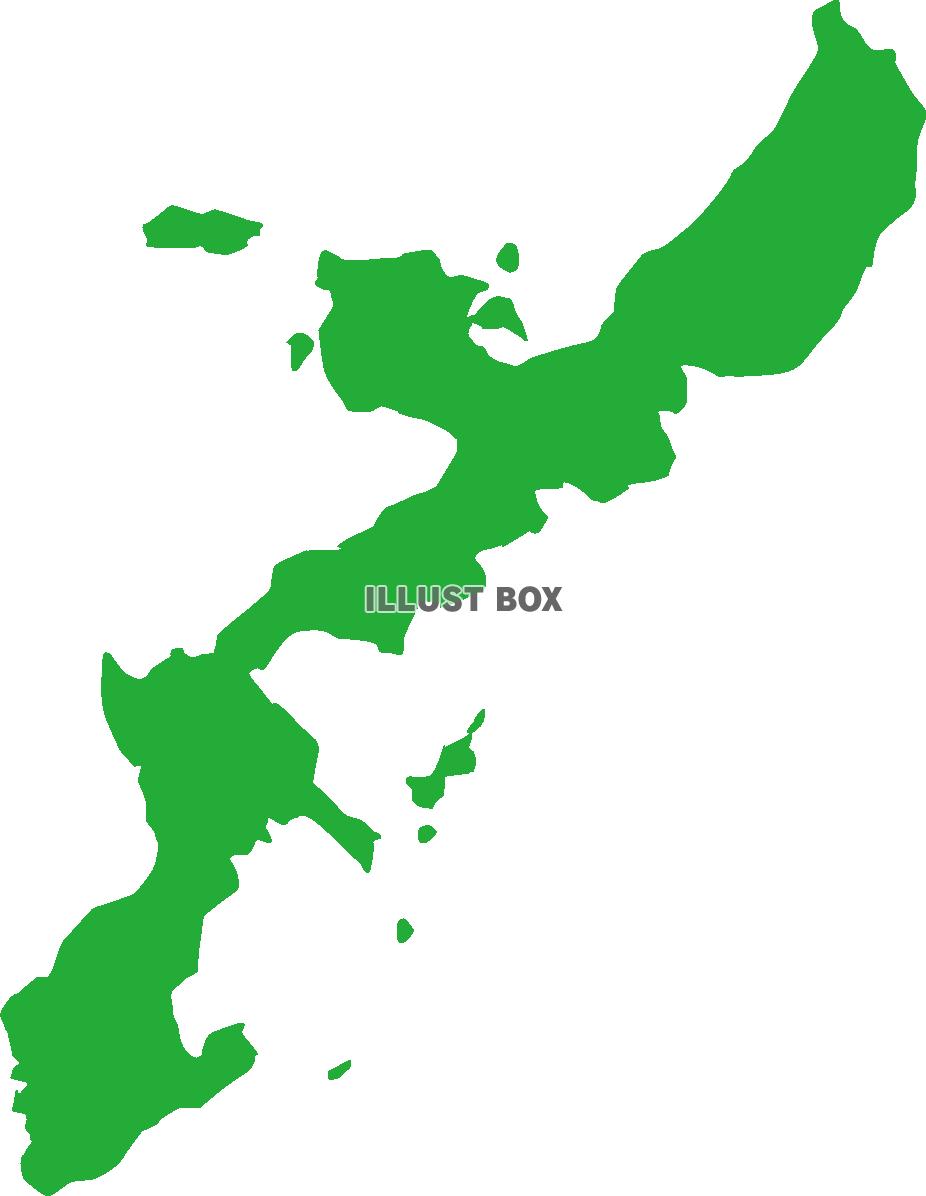 沖縄県の地図