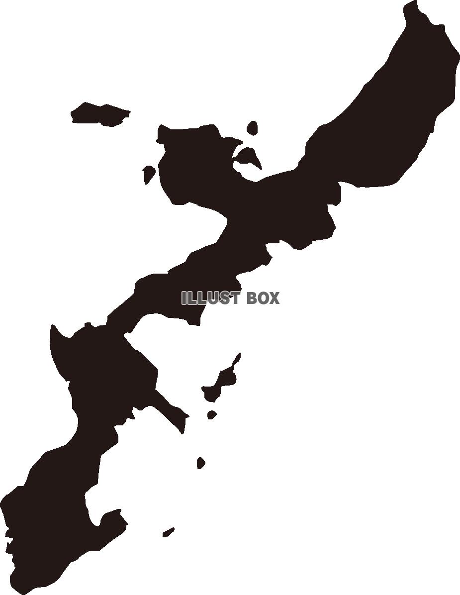 沖縄県の地図