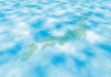 空から見た日本列島　壁紙