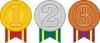 ランキング　メダル