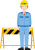 作業員　職業　バリケード