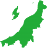 新潟県の地図