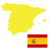 無料イラスト スペイン 国旗