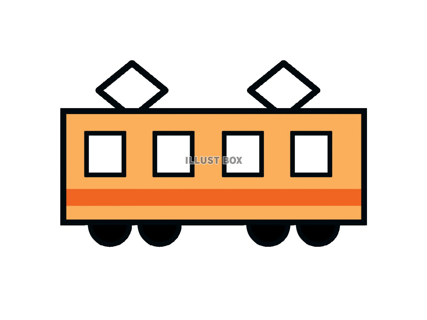 電車 イラスト無料