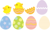 イースターエッグ（ひよこ・たまご） EASTER EGG・復活祭