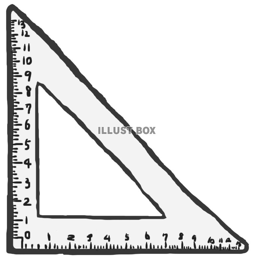 三角定規 イラスト無料