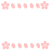 さくらの花びらフレーム　透過png