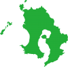 鹿児島県の地図