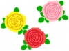 薔薇の花模様壁紙シンプル背景素材イラスト。ベクターもあります