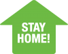 お家にいよう！STAY HOMEアイコン