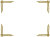 手描きフレームシンプル飾り枠素材イラスト。透過PNG