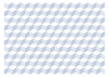 白いキューブのシームレスなパターン