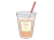 カップに入ったレモンティー
