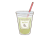 カップに入った抹茶ティー