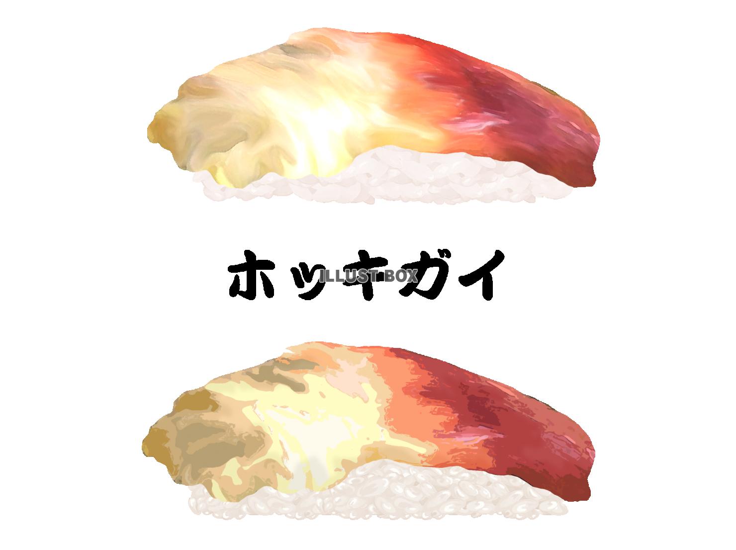 寿司-ホッキガイ