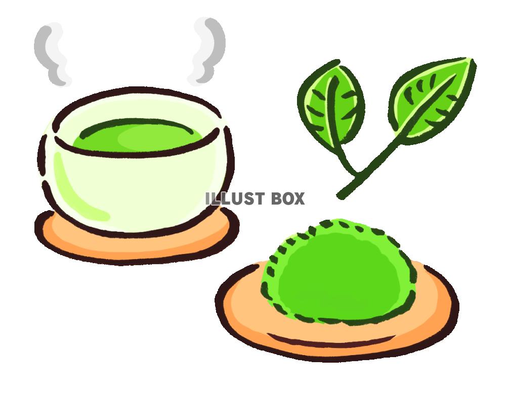 緑茶 イラスト無料