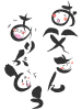 父の日向けの筆文字2・縦書き