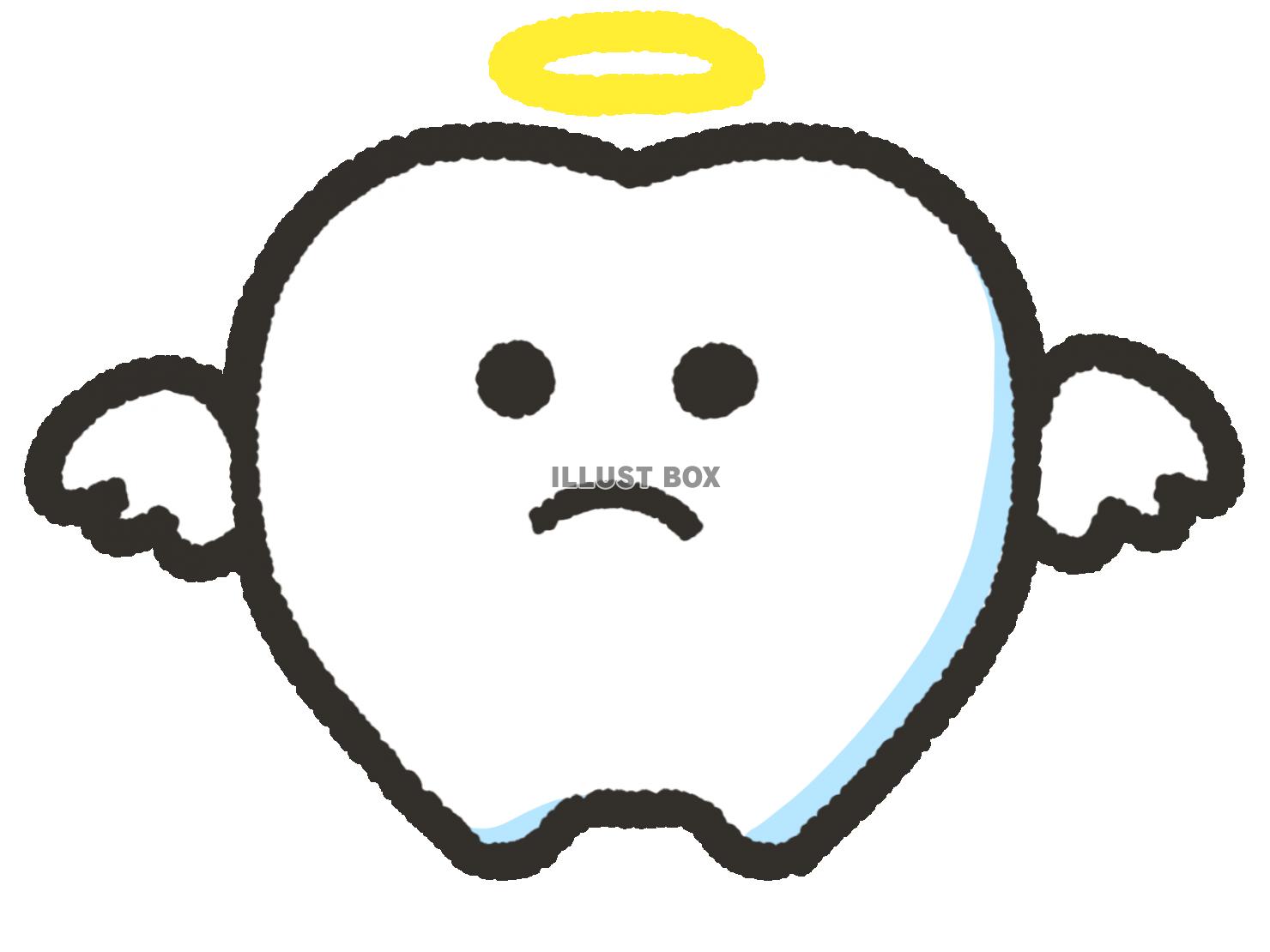 無料イラスト 歯の天使 キャラクター