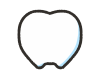 シンプルな歯　コピースペース