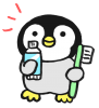 歯磨きしようペンギン１