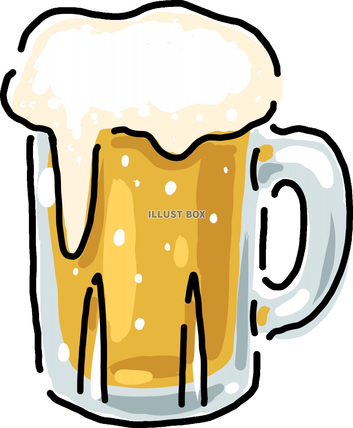 ビール イラスト無料