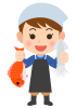 魚屋の女性