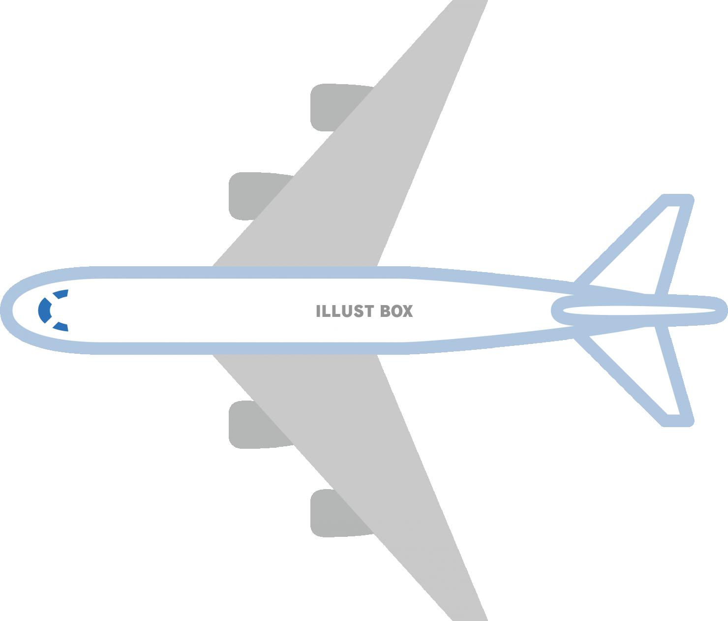 無料イラスト 飛行機 交通手段 アイコン マーク