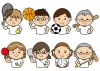 男女29_32（いろんなスポーツをする老若男女）