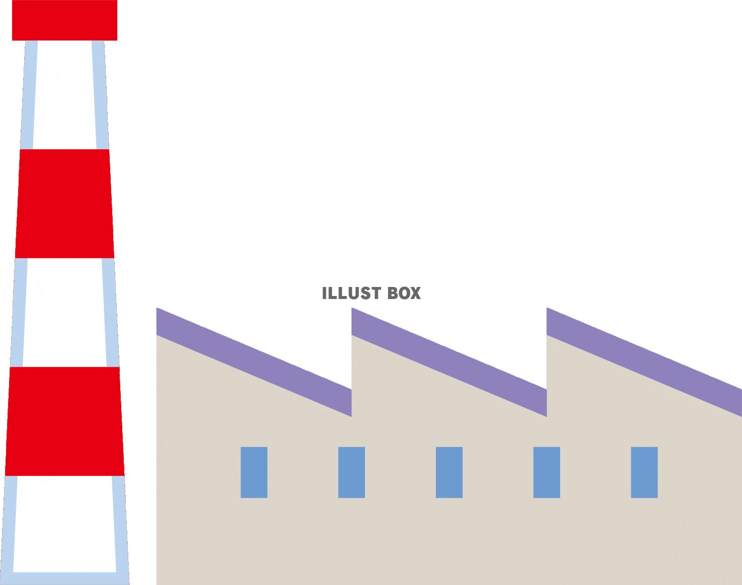 工場 イラスト無料