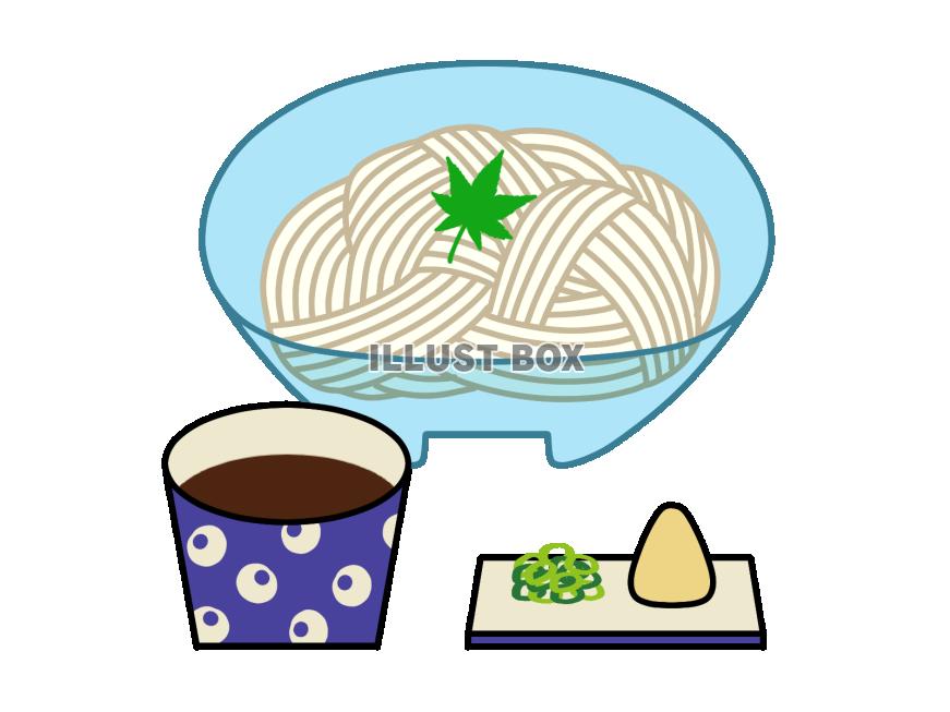 無料イラスト 冷やしそうめん