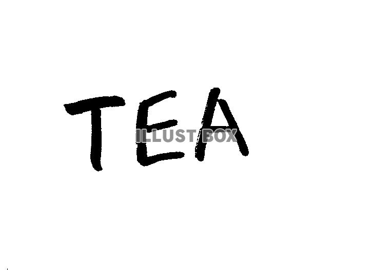  フォント素材「TEA」