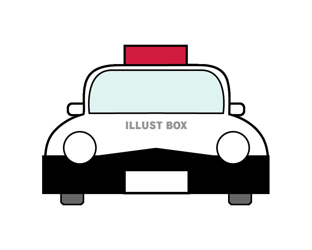 パトカー イラスト無料