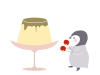 プリンとペンギン　線なし