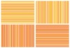 オレンジ色ストライプチェック柄模様　ボーダーライン水彩テクスチャ壁紙・手描き素材