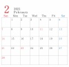 カレンダー　2月