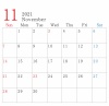 カレンダー　11月
